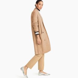 J. Crew Double Breasted Sweater Coat
